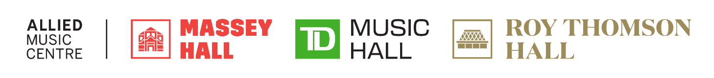 Allied Music Centre: Massey Hall, TD Music Hall, Roy Thomson Hall